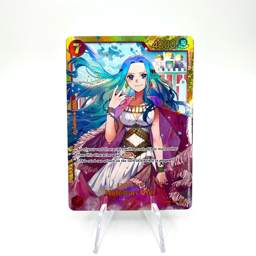 Nefeltari Vivi SEC One Piece English OP04-118 Kingdoms of Intrigue